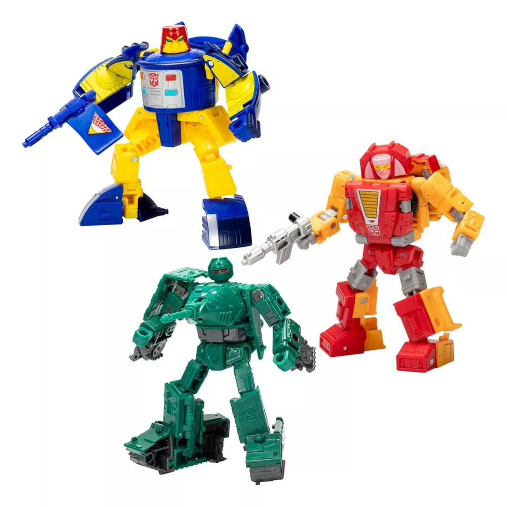 Transformers Legacy United Deluxe Class Akční Figurka 3-Pack Go-Bot Guardians 14 cm Hasbro