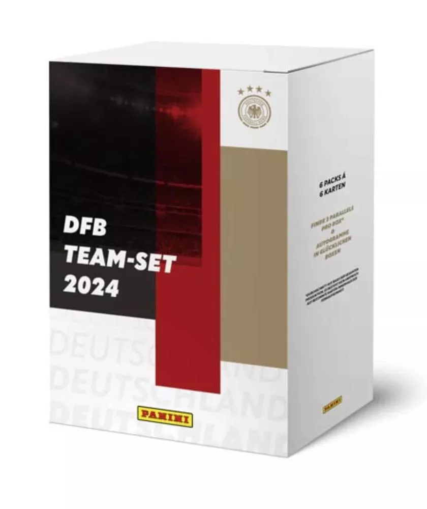 DFB Team-Set 2024 Trading Karty Box Německá Verze Panini