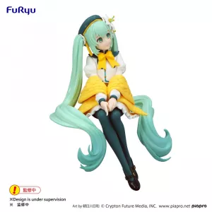 Hatsune Miku Noodle Stopper PVC Soška Flower Fairy Lily White Ver. 14 cm Furyu