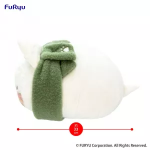 Nemuneko Cat Plyšák Figurka Green Šála Ver. 30 cm Furyu