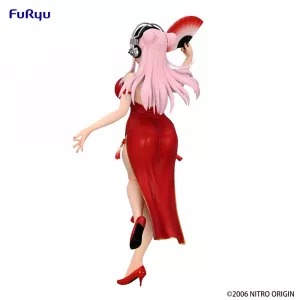 Super Sonico Trio-Try-iT PVC Soška China Dress Ver. 21 cm Furyu