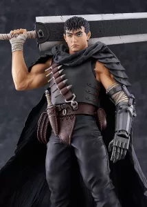 Berserk Pop Up Parade L PVC Soška Guts (Black Swordsman) 22 cm Max Factory