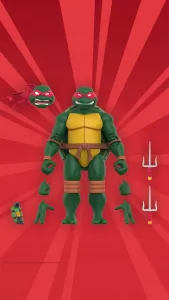 Teenage Mutant Ninja Turtles Ultimates Akční Figurka Wave 12 Raphael 18 cm Super7