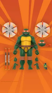 Teenage Mutant Ninja Turtles Ultimates Akční Figurka Wave 12 Michelangelo 18 cm Super7