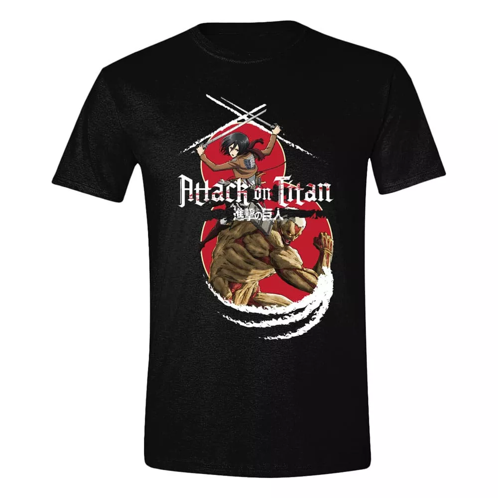 Attack on Titan Tričko Mikasa Titan Velikost L PCMerch