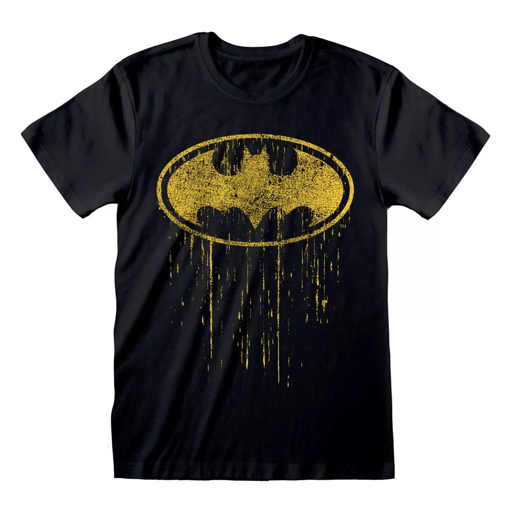 Batman Tričko Dripping Symbol Velikost L Heroes Inc