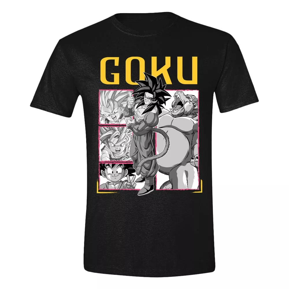 Dragon Ball GT Tričko Goku Panels Velikost L PCMerch