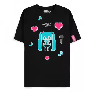 Hatsune Miku Tričko Pixel Velikost XL