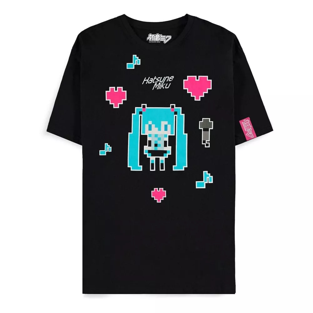 Hatsune Miku Tričko Pixel Velikost XL Difuzed