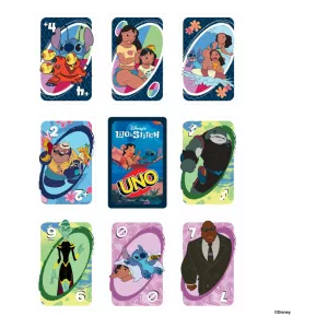 Lilo & Stitch Card Game UNO Mattel