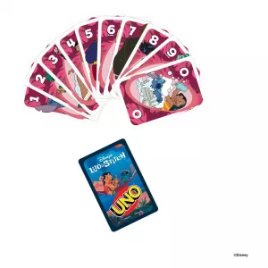 Lilo & Stitch Card Game UNO Mattel