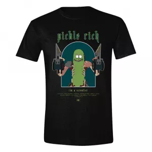 Rick & Morty Tričko Pickle Rick Velikost L