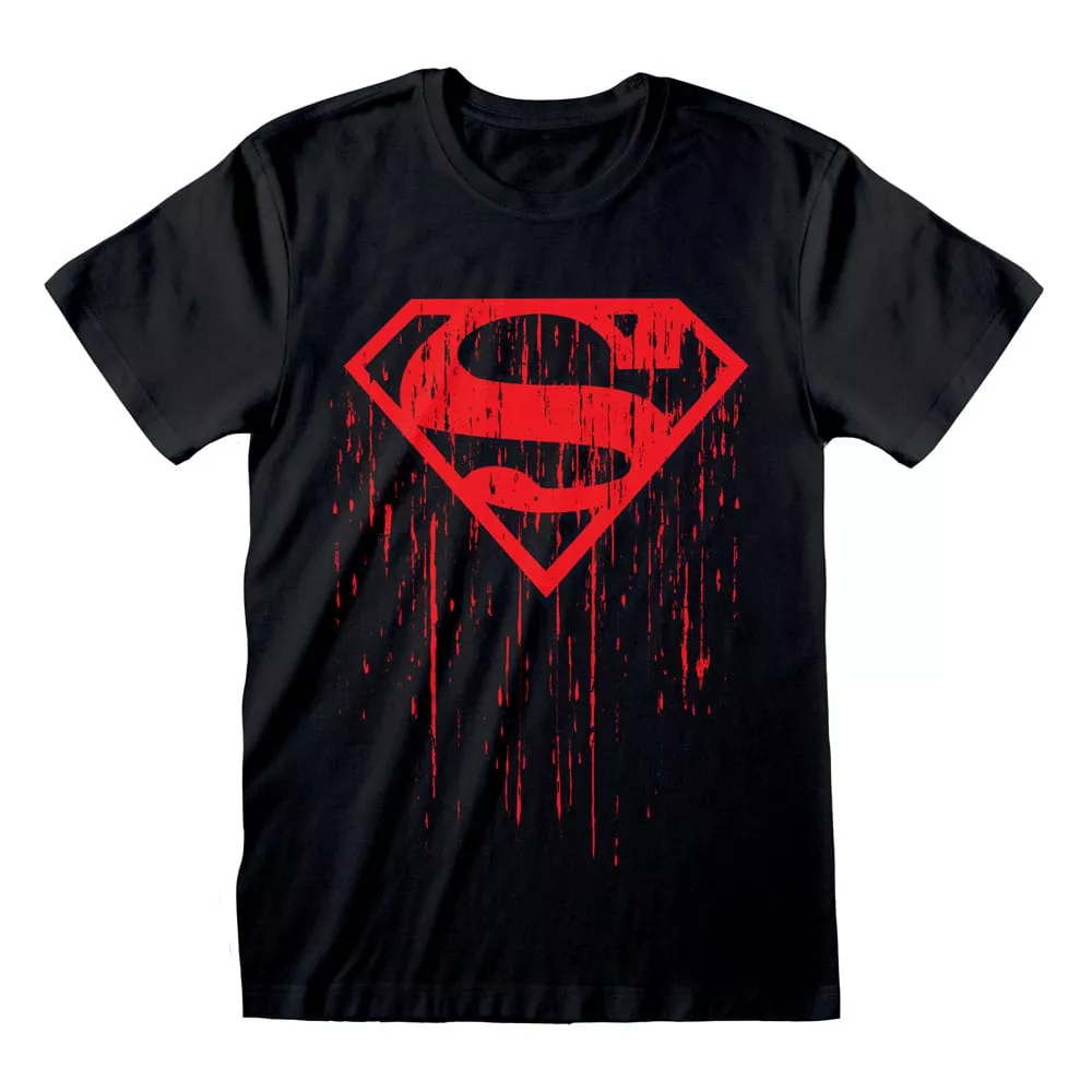 Superman Tričko Dripping Symbol Velikost L Heroes Inc