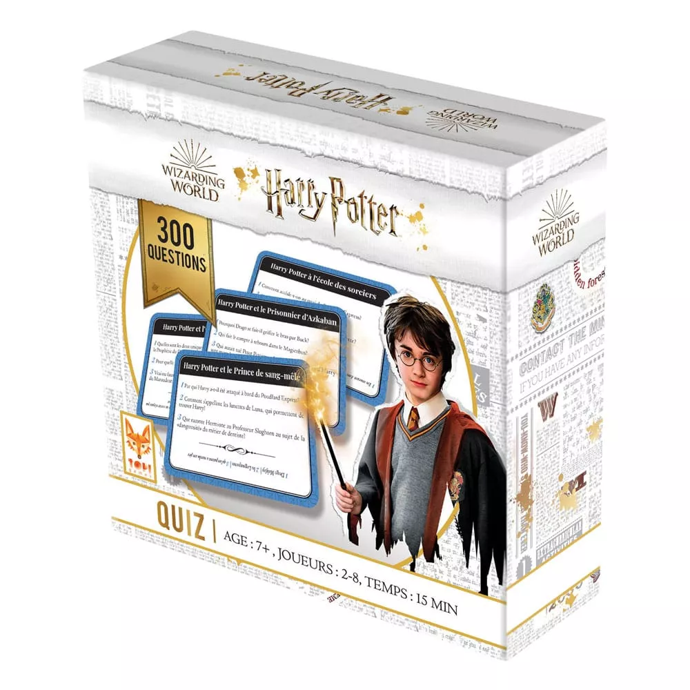 Harry Potter Card Game Quiz 300 Questions Francouzská Verze Topi Games