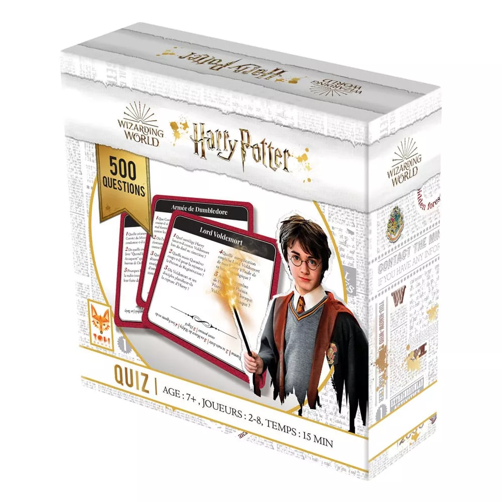 Harry Potter Card Game Quiz 500 Questions Francouzská Verze Topi Games