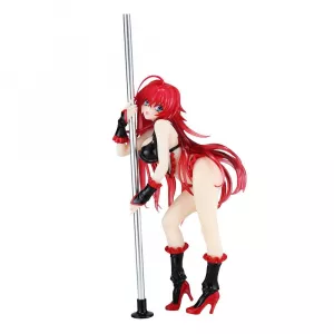 High School DxD Soška 1/7 Rias Gremory Pole dance Ver. Black Color 20 cm