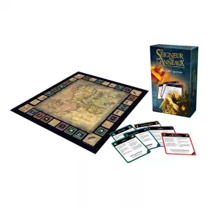 Lord of The Rings Board Game Quiz 1200 Questions Francouzská Verze