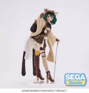 Macross Frontier FIGURIZMa PVC Soška Ranka Lee Oshare Macross Revolution Ver. 17 cm