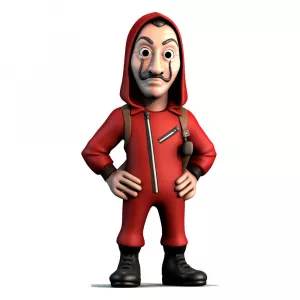 Money Heist Minix Figurka Berlin a Mask 12 cm