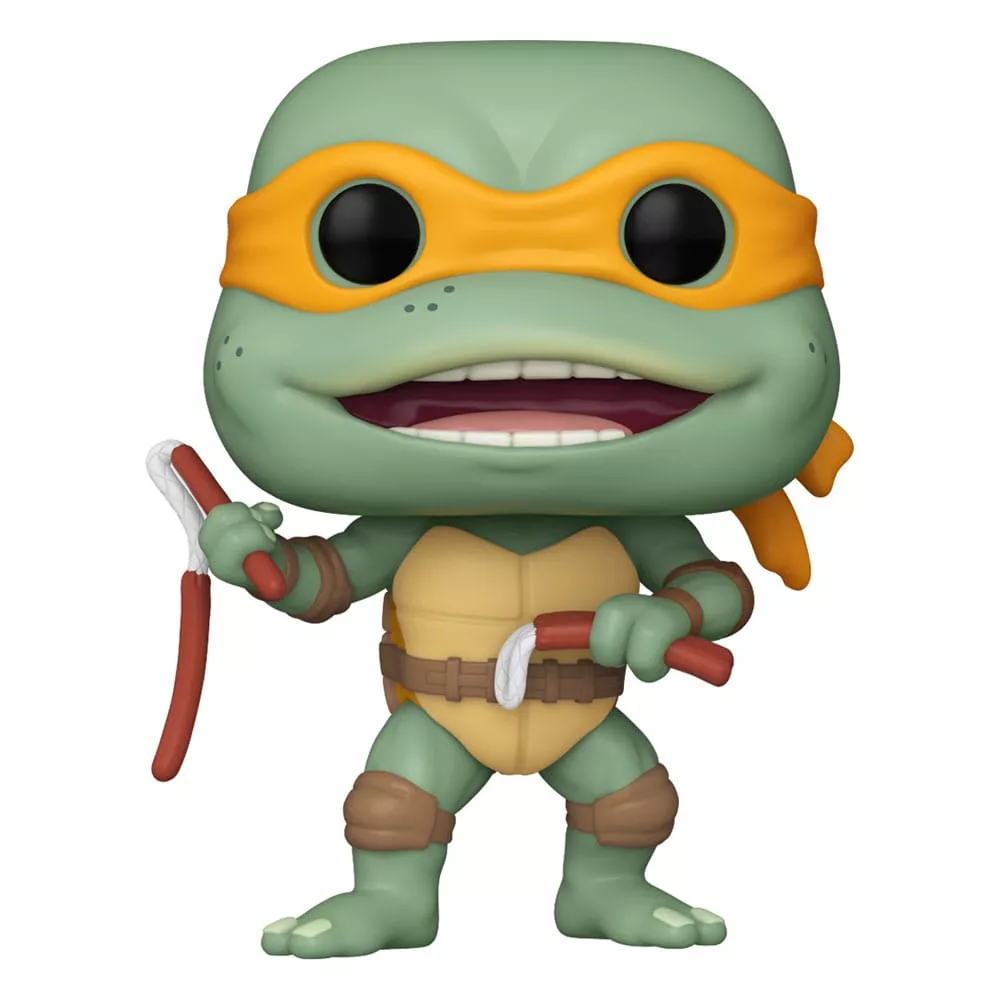 Teenage Mutant Ninja Turtles POP! Movies Vinyl Figurka Michelangelo Sausage Link Nunchucks 9 cm Funko