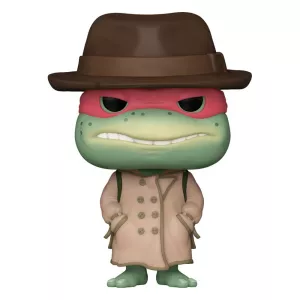 Teenage Mutant Ninja Turtles POP! Movies Vinyl Figurka Raphael a Coat & Hat 9 cm Funko