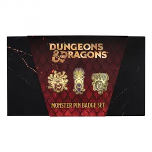 Dungeons & Dragons Připínaček Odznak Set 50th Anniversary FaNaTtik