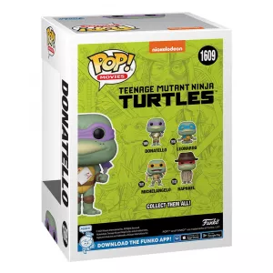 Teenage Mutant Ninja Turtles POP! Movies Vinyl Figurka Donatello a Napkin 9 cm Funko