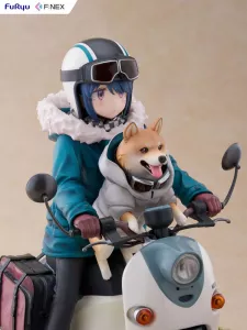 Laid Back Camp F:NEX PVC Soška 1/7 Rin Shima 20 cm Furyu