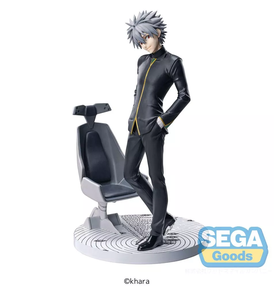 Evangelion: 3.0+1.0 Thrice Upon a Time Luminasta PVC Soška Kaworu Nagisa Commander Suit Ver. 2 20 cm Sega