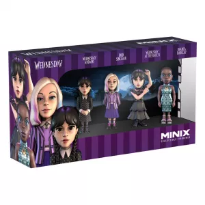 Wednesday Minix Figurky 4-Pack 7 cm