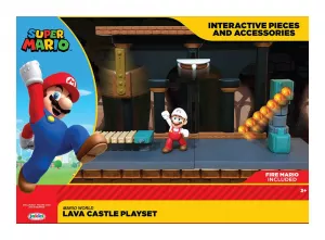 World of Nintendo Super Mario Herní sada Lava Castle