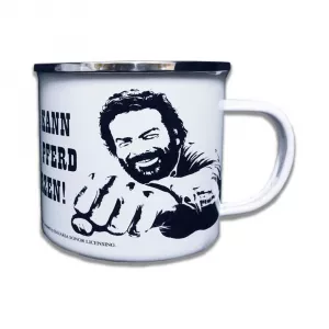 Bud Spencer Enamel Hrnek Pferd Faust