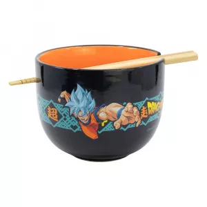 Dragon Ball Ramen Miska a Jídelní hůlky Letters