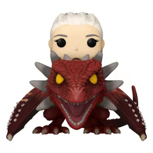 House of The Dragon POP! Rides Deluxe Vinyl Rhaenys Targaryen a Meleys 9 cm