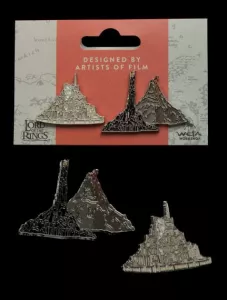 Lord of The Rings Collectors Pins 2-Pack Minas Tirith & MT. Doom