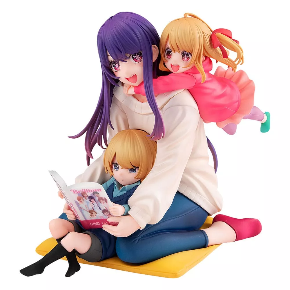 Oshi no Ko PVC Soška 1/8 Ai, Aqua & Ruby Mother and Children 10 cm Kadokawa