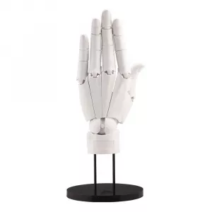 Takahiro Kagami PVC Artist Support Item Hand 1/1 Model/L White 21 cm