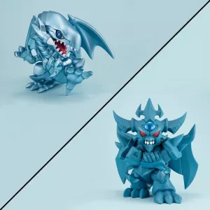 Yu-Gi-Oh! Duel Monsters Megatoon PVC Soška Blue Eyes White Dragon & Obelisk The Tormentor (With gift) Megahouse