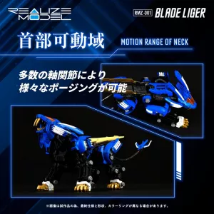 Zoids Plastic Model Kit 1/100 RMZ-001 Blade Liger 25 cm Takara Tomy