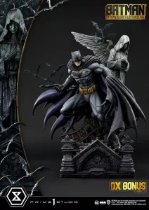 Batman Ultimate Premium Masterline Series Soška 1/4 Batman Rebirth Edition Black Deluxe Bonus Verze 71 cm