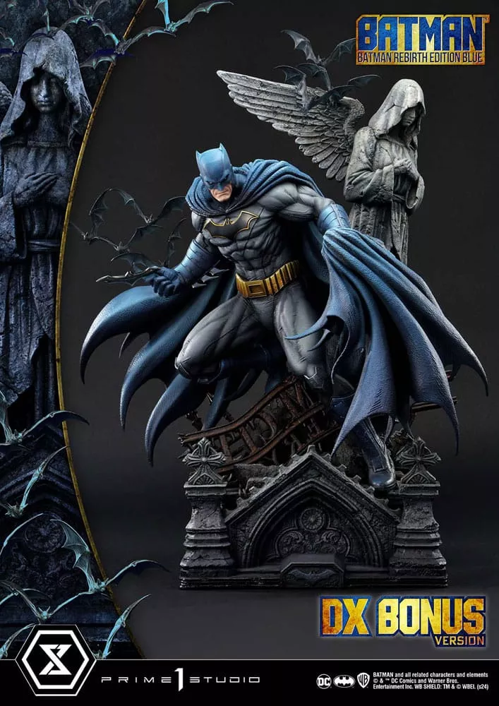 Batman Ultimate Premium Masterline Series Soška 1/4 Batman Rebirth Edition Blue Deluxe Bonus Verze 71 cm Prime 1 Studio