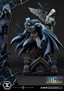 Batman Ultimate Premium Masterline Series Soška 1/4 Batman Rebirth Edition Blue 71 cm