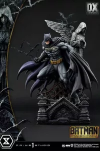 Batman Ultimate Premium Masterline Series Soška 1/4 Batman Rebirth Edition Black Deluxe Verze 71 cm