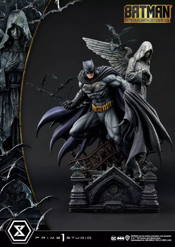 Batman Ultimate Premium Masterline Series Soška 1/4 Batman Rebirth Edition Black 71 cm Prime 1 Studio