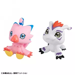 Digimon Adventure Look Up PVC Sochy Piyomon & Gomamon 11 cm (With gift) Megahouse