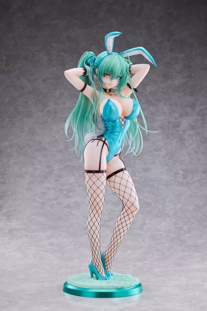 Original Character PVC Soška 1/4 Green Twin Tail Bunny-chan Fishnet Tights Ver. 43 cm PartyLook