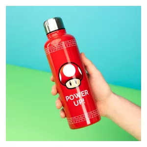 Super Mario Water Bottle Power Up Paladone Products