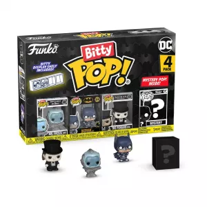 Batman 85th Anniversary Bitty POP! Vinyl Figurka 4-Pack Freeze 2,5 cm Funko