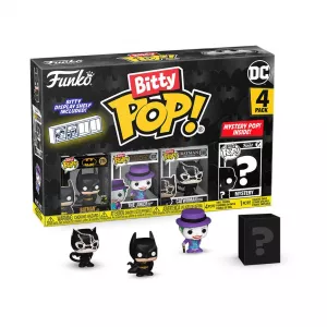 Batman 85th Anniversary Bitty POP! Vinyl Figurka 4-Pack Batman 2,5 cm