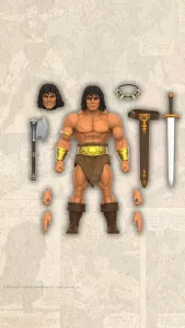 Conan The Barbarian Ultimates Akční Figurka Conan The Barbarian 18 cm Super7